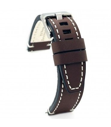 Paski do zegarkow skorzane Model 414