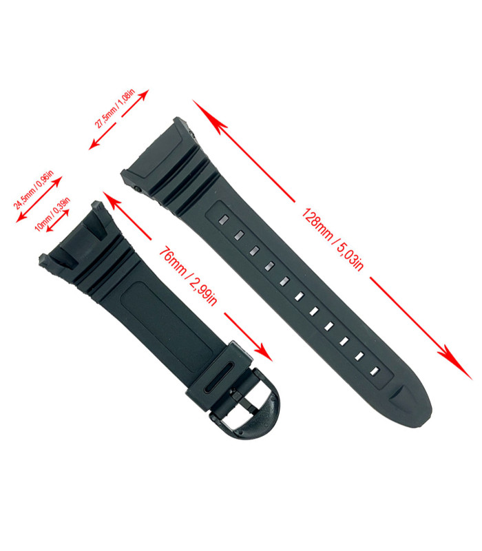 Kompatybilny pasek do zegarka Casio W-96H Ref 577EA1 - 10076822
