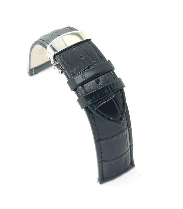 Grawerowane paski do zegarków z krokodyla. Ref 336 20mm. 22mm.