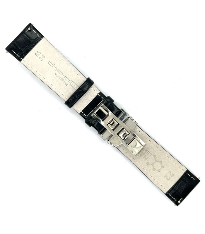 Grawerowane paski do zegarków z krokodyla. Ref 336 20mm. 22mm.