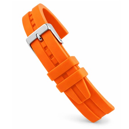 Pasek zegarka silikon BR03 sport stalowa klamra 20mm 22mm 24mm