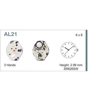 Mechanizm zegarka HATTORI AL21
