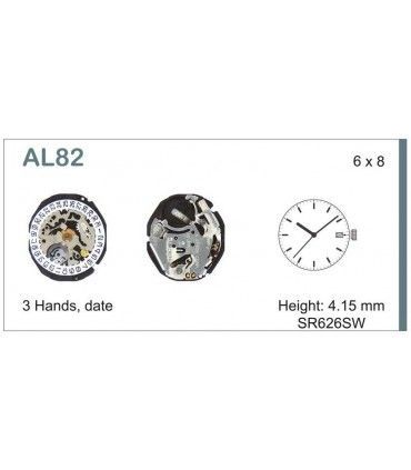 Mechanizm zegarka AL82