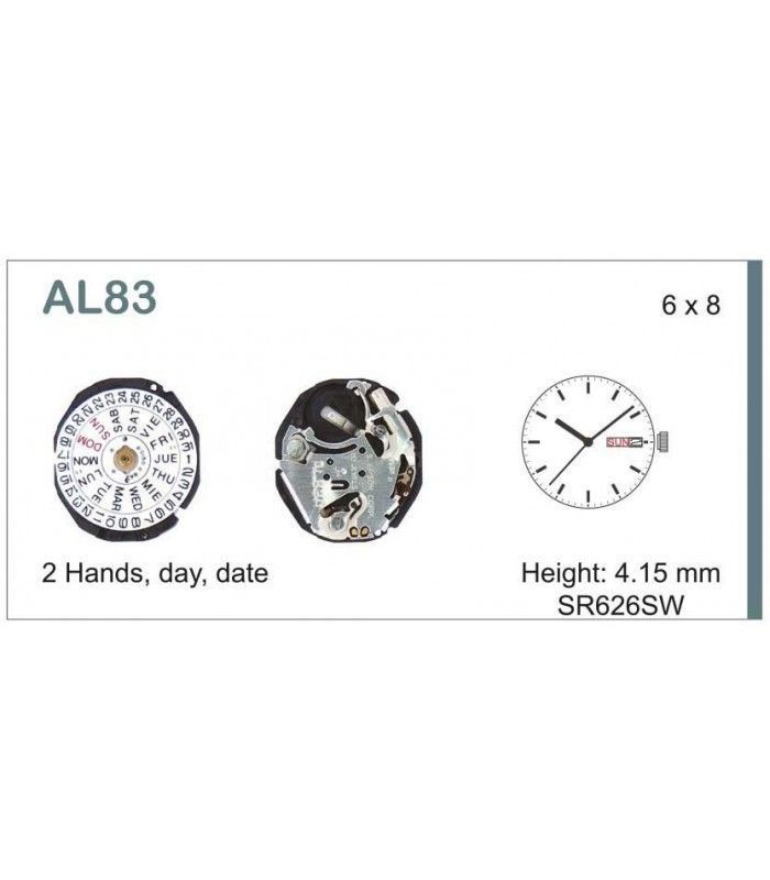 Mechanizm zegarka AL83