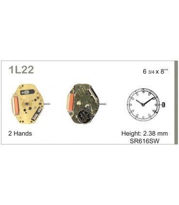 Mechanizm zegarka MIYOTA1L22