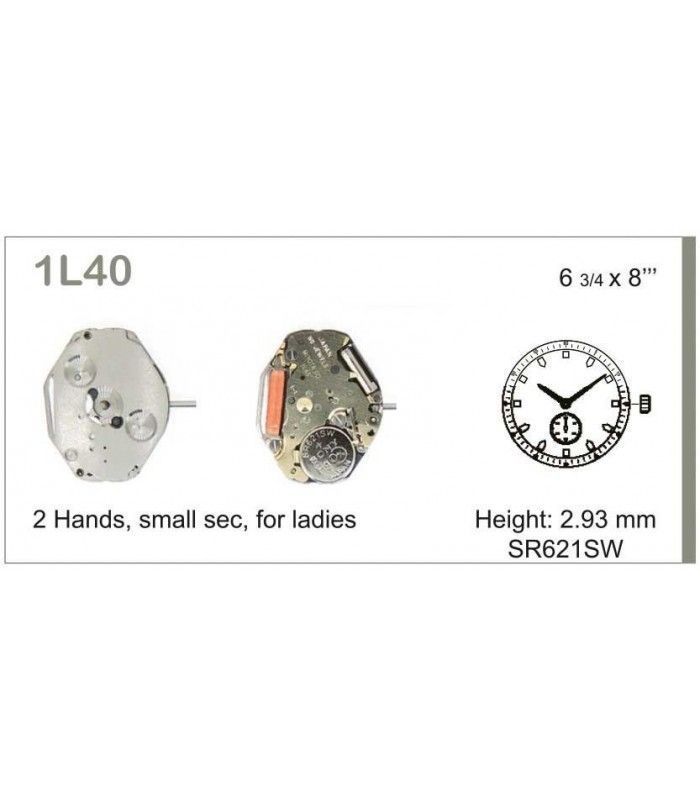 Mechanizm zegarka MIYOTA1L40