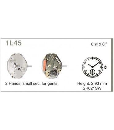 Mechanizm zegarka MIYOTA1L45