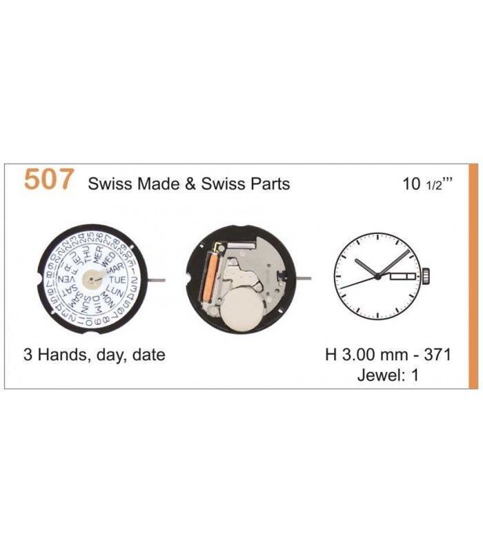 Mechanizm zegarka RONDA 507