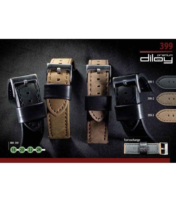 Paski do zegarków diloy 397