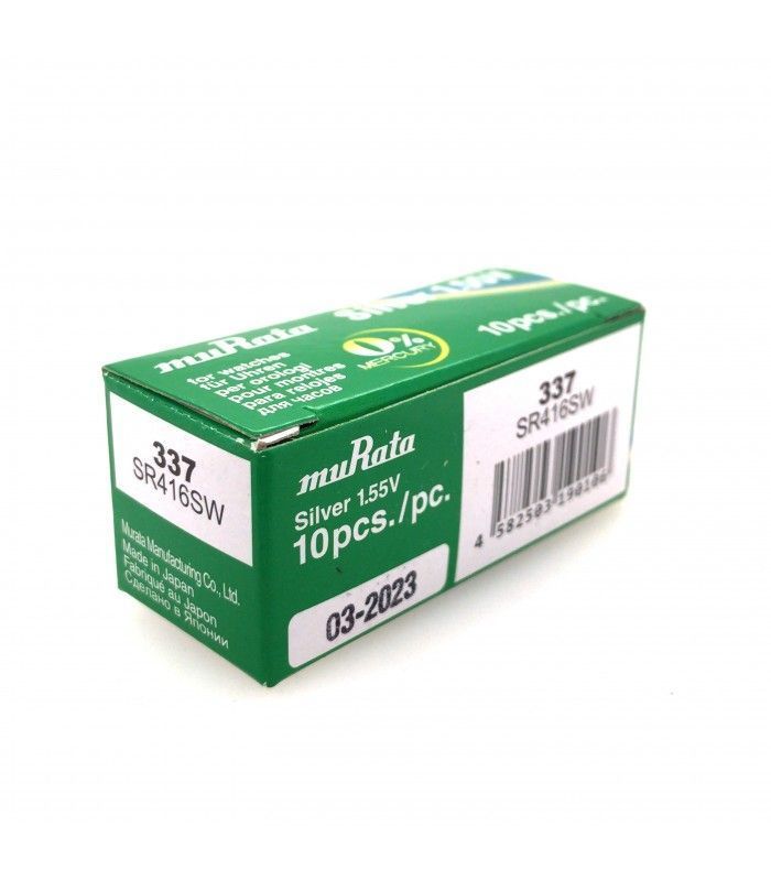 Bateria do zegarka reloj Murata 337