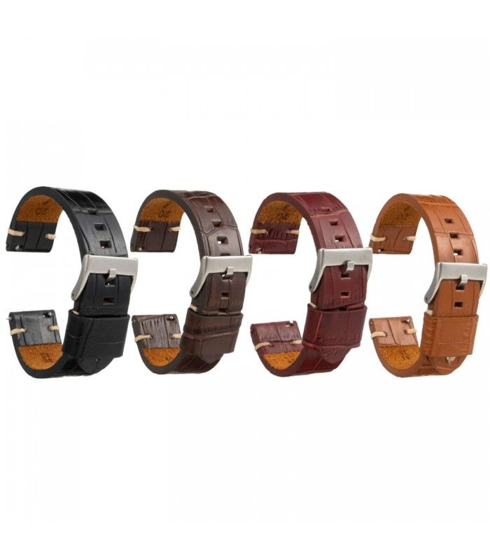 Paski do zegarkow skorzane Model 403