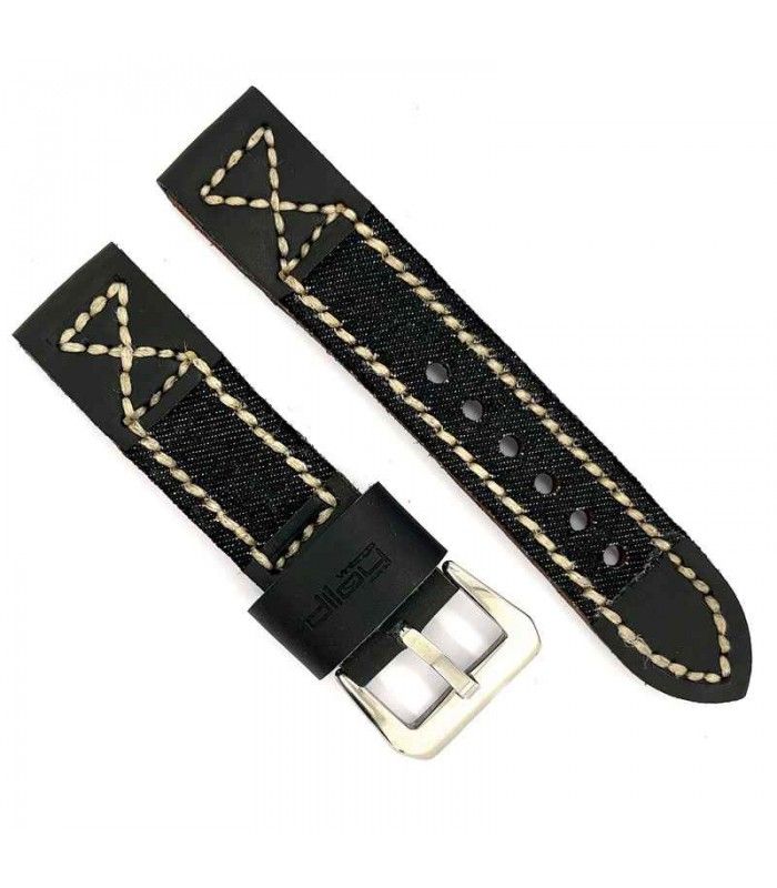 Paski do zegarkow skorzane Diloy Model 391