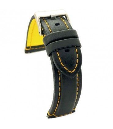 Paski do zegarkow skorzane Diloy Model 393