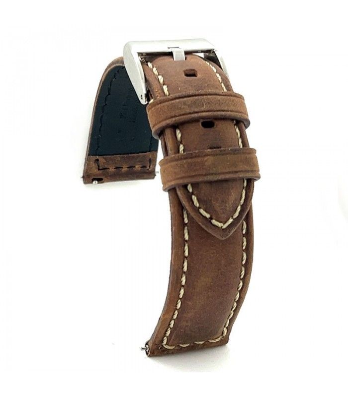 Paski do zegarkow skorzane Diloy Model 396