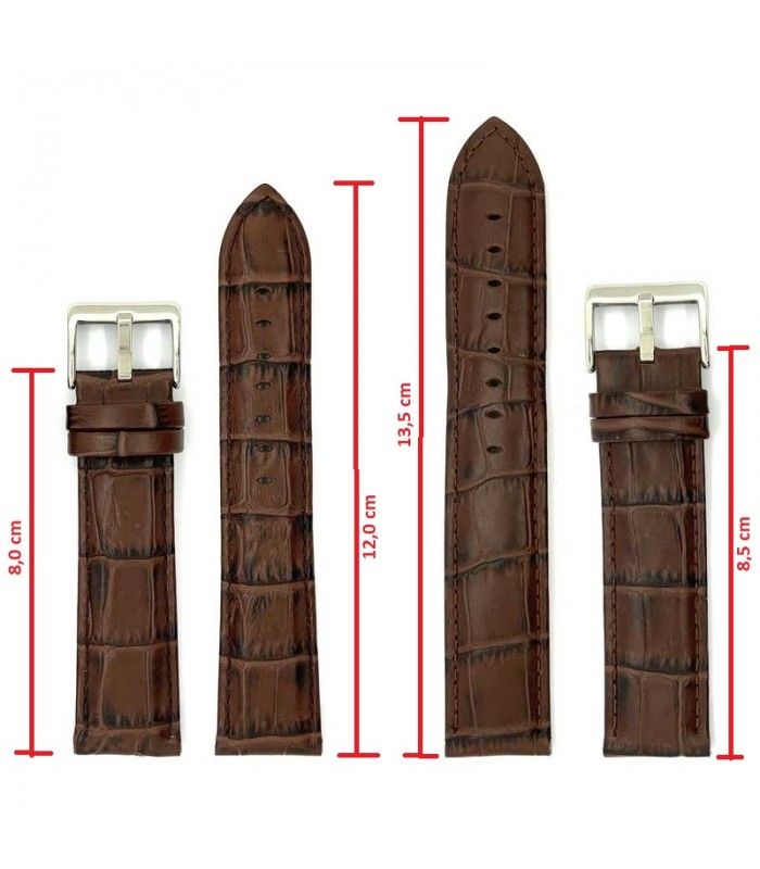 Specjalne długie skórzane paski do zegarków Ref 368EL