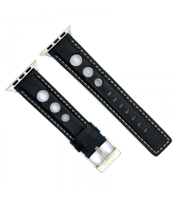 Paski skórzane Rally lub Racing do zegarków Apple Watch Ref AWP355