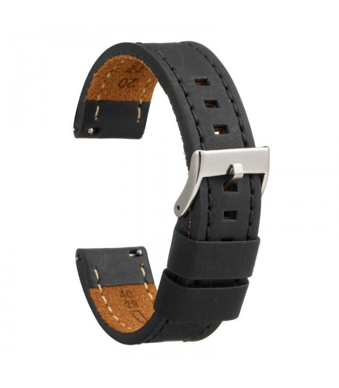 Paski do zegarkow skorzane Model 384EL