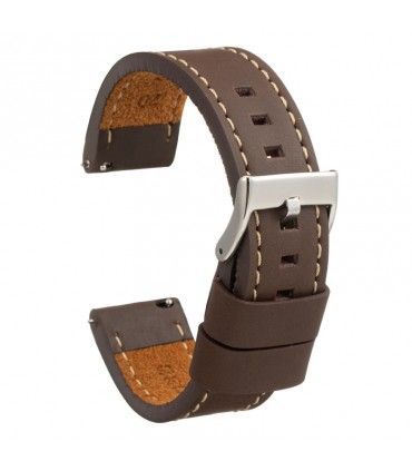 Paski do zegarkow skorzane Model 384EL
