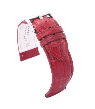 Wypukły pasek skórzany krokodyl łuska kwadratowa sportowy – Diloy 368