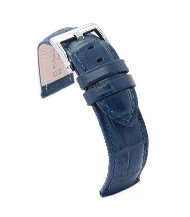 Wypukły pasek skórzany krokodyl łuska kwadratowa sportowy – Diloy 368