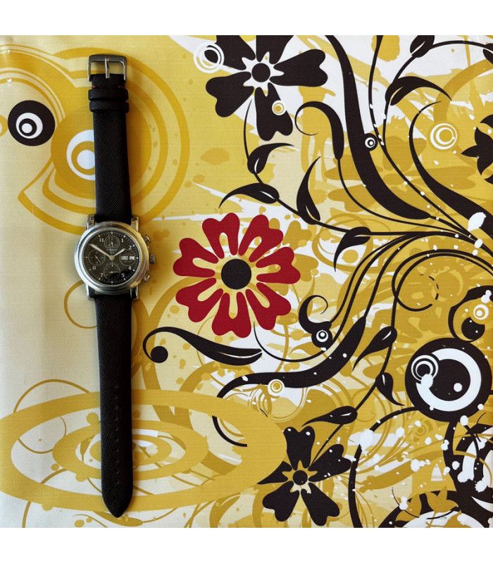 Correas de Reloj de Piel grabado Saffiano. Ref 411