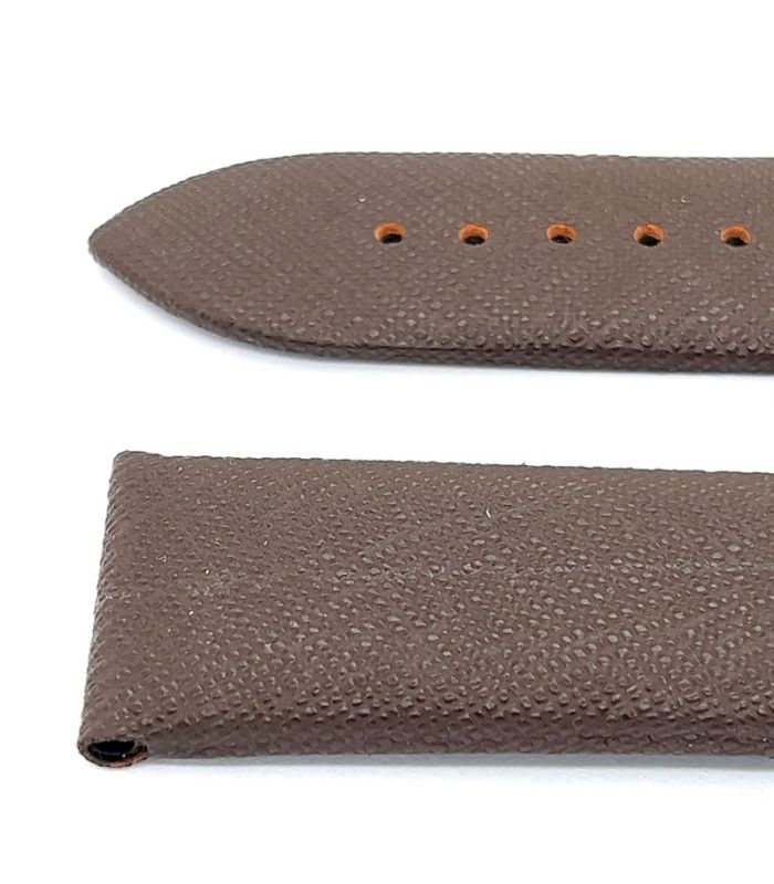 Correas de Reloj de Piel grabado Saffiano. Ref 411