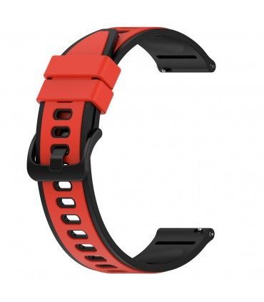 Pasek silikonowy Bicolor do smartwatcha CS0SBR44
