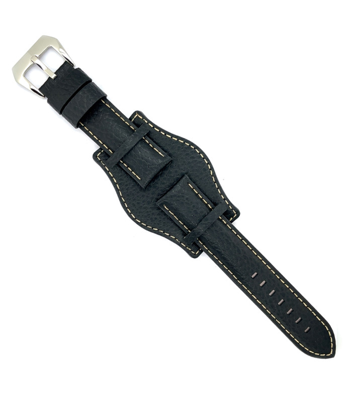 Pasek Bund zegarek skóra bizon sportowy Diloy 386