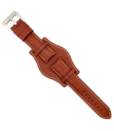 Pasek Bund zegarek skóra bizon sportowy Diloy 386